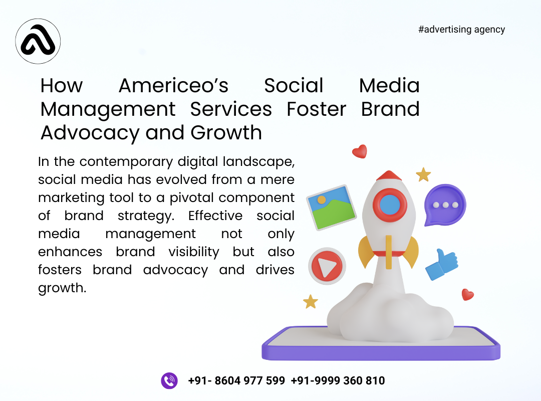 How Americeo’s Social Media Management Services Foster Brand Advocacy and Growth